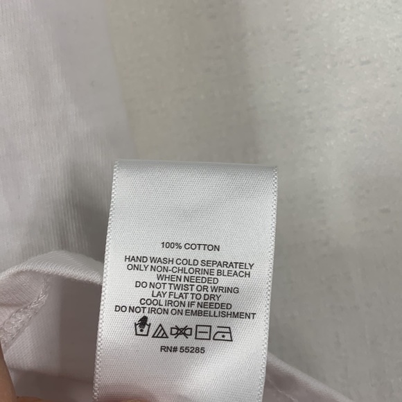 Express Sleeveless White Peplum Top with Rhinestone Waist Embellishment- NWT - Picture 12 of 12